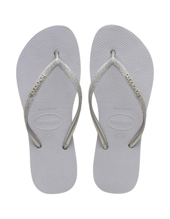 Havaianas sandalia slim flatform glitter w